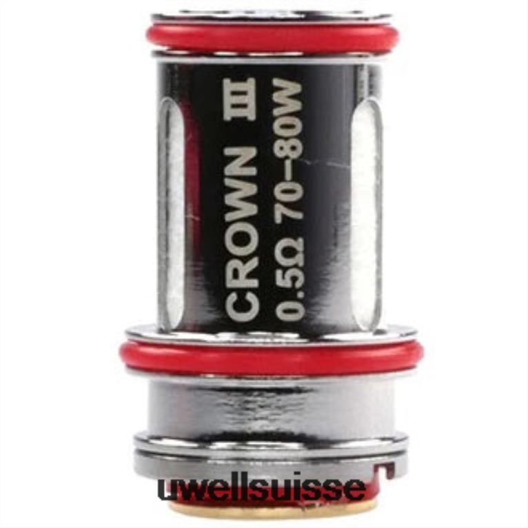 UWELL CROWN 3 bobines (paquet de 4) 0,4 ohm NLB2N92 - UWELL Jetable