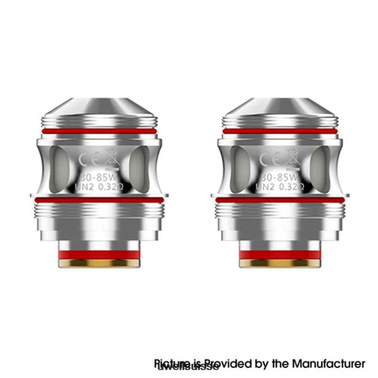UWELL VALYRIAN 3 bobines de remplacement | Paquet de 2 fécrai 0.14ohm NLB2N20 - UWELL Zurich