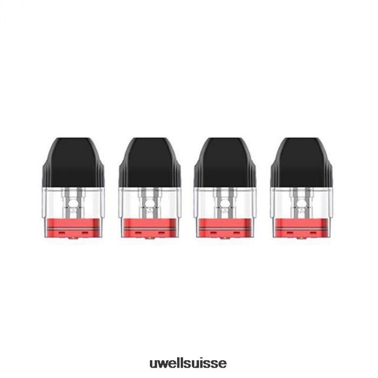 UWELL CALIBURN KOKO dosettes (paquet de 4) 1,2 ohm NLB2N95 - UWELL Flavors