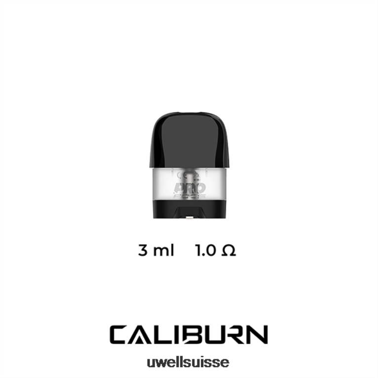 UWELL CALIBURN X dosettes de remplacement | Paquet de 2 1,2 ohm NLB2N48 - UWELL Suisse