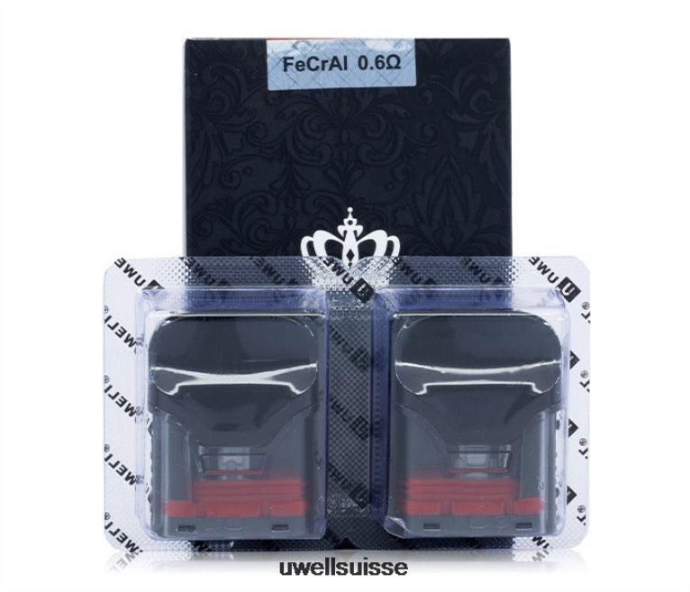 UWELL CROWN dosettes (paquet de 2) 0,6 ohm NLB2N265 - UWELL Flavors