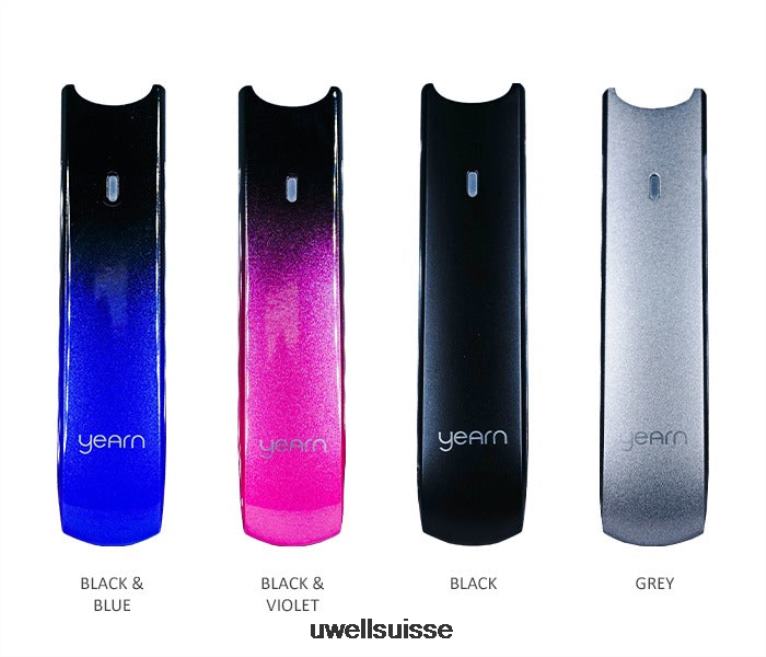 UWELL YEARN appareil pod (pods non inclus) noir et violet NLB2N255 - UWELL Flavors