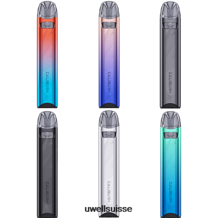 UWELL CALIBURN A3S kit (système de pods) gris sidéral NLB2N23 - UWELL Vape Price