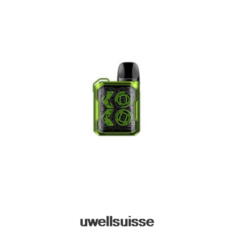 UWELL CALIBURN GK2 kit de dosettes aurore verte NLB2N97 - UWELL Cigarette Électronique