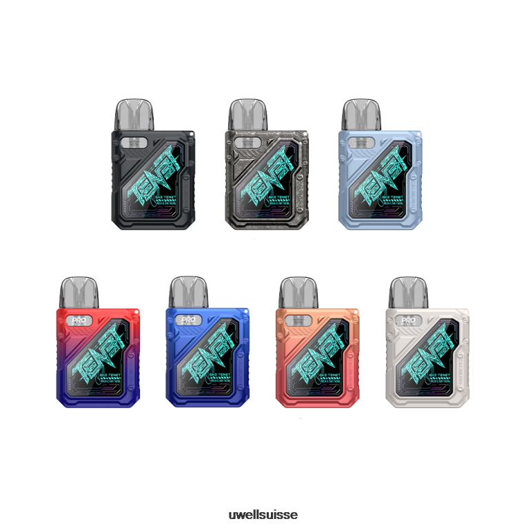 UWELL CALIBURN TENET GK3 système de kits de dosettes gris NLB2N224 - UWELL Vape Pod