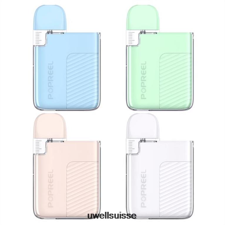 UWELL POPREEL PK1 kit de dosettes | 520mah Pomme verte NLB2N51 - UWELL Vape Jetable